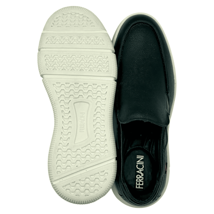 Sapato Slip On Casual Ferracini em Couro Masculino-97d53a83-03bb-4afa-90bf-0a1a5dfcc99d