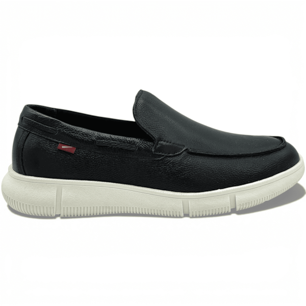 Sapato Slip On Casual Ferracini em Couro Masculino