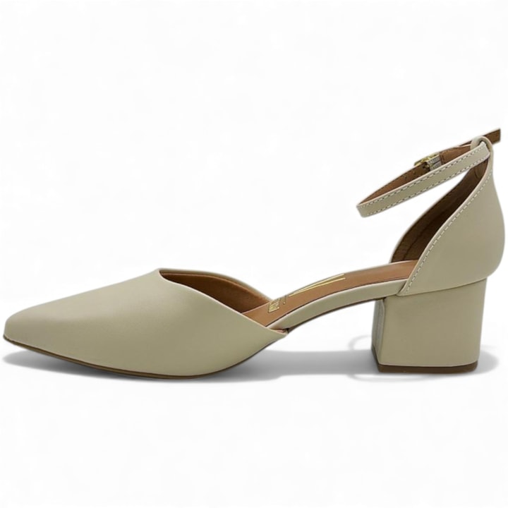Scarpin Vizzano Salto Bloco Bico Fino Feminino-23469ffb-e8a9-4775-b2ae-840738588e7e