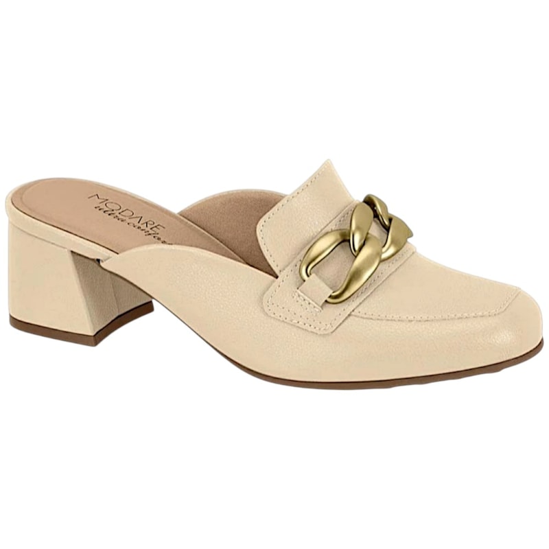 Tamanco Modare Ortopédico Salto Grosso Feminino-76206e9c-1846-47ea-b707-582a1fafa314