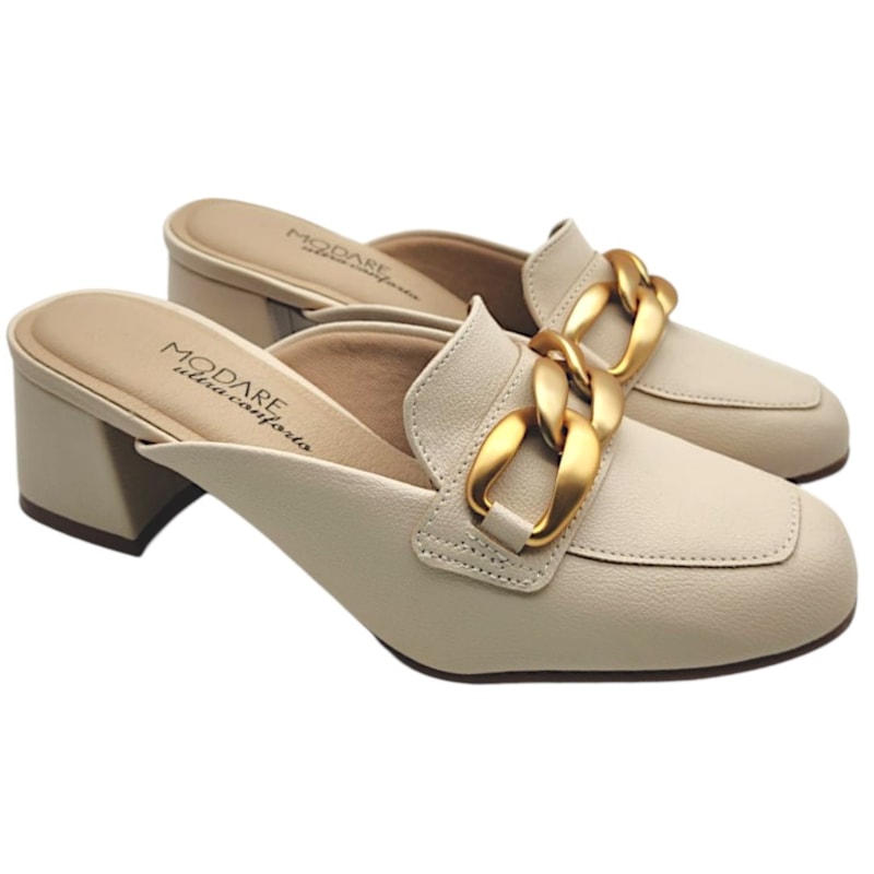 Tamanco Modare Ortopédico Salto Grosso Feminino-fdbf541b-6898-4fe2-b2b7-5d060d066066