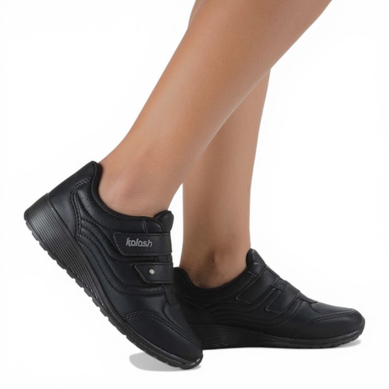 Tênis Casual Kolosh Fita Autocolante Feminino-eaaa4f80-b7a4-4b79-aa59-2be00cc3e100
