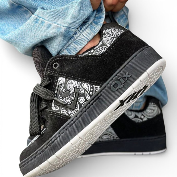 Tênis Casual Qix 90s OG Camurça Masculino-7b071939-d51f-441b-84a9-ed303e4d83f4