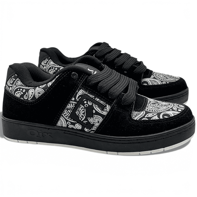 Tênis Casual Qix 90s OG Camurça Masculino-3dbedb38-1a50-482f-bb2b-217a02d623e9