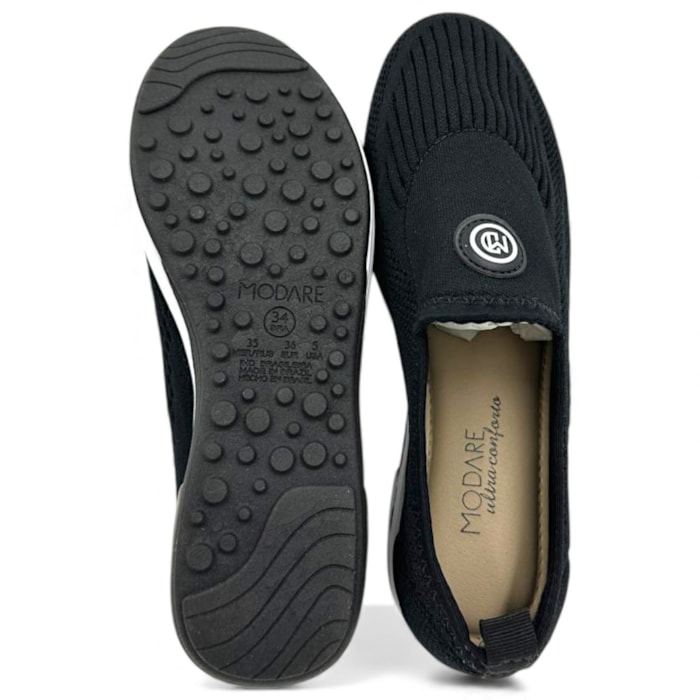 Tênis Casual Slip On Modare Ortopédico Feminino-dd2eb5c1-fd55-450c-89c3-770346526988