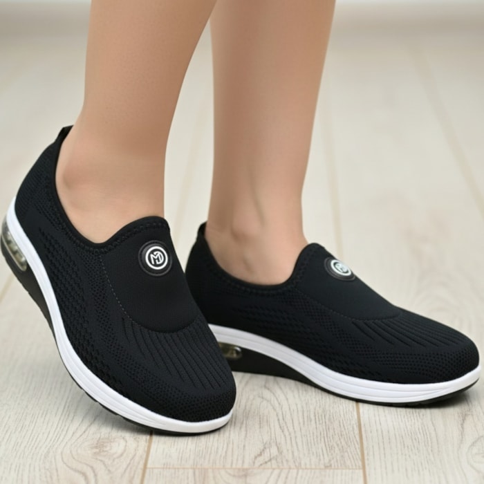 Tênis Casual Slip On Modare Ortopédico Feminino-3cefe758-d788-4e96-a63a-e53350af243a