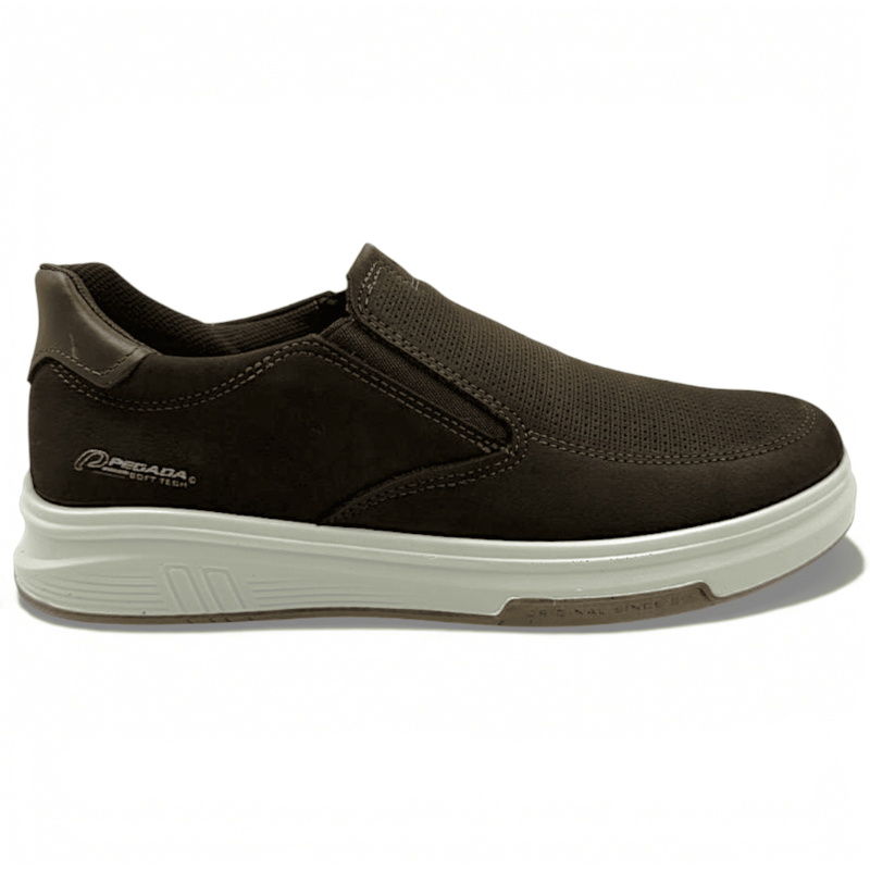 Tênis Casual Slip On Pegada em Couro Masculino-a690a71f-6931-46b0-a2d7-9990f2d39e7d