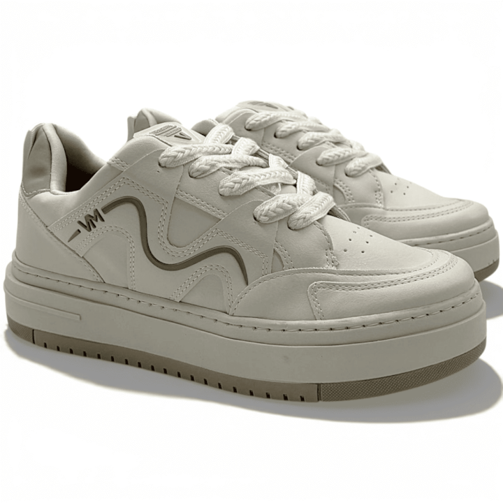 Tênis Casual Via Marte Feminino-8fc649d2-2b29-4807-aeba-78eac303e08b