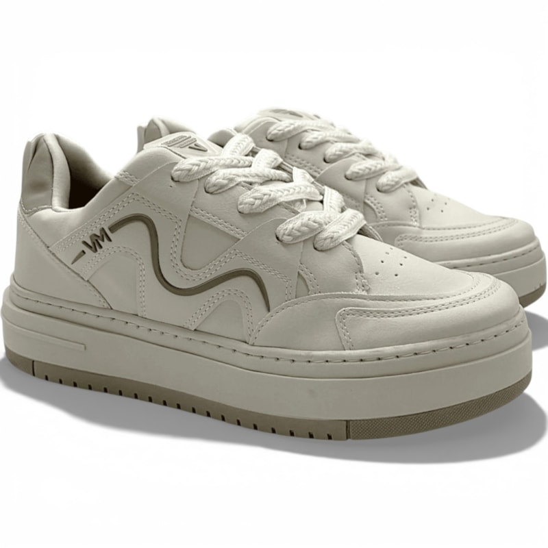 Tênis Casual Via Marte Feminino-5b9f85d5-0336-4156-9a1f-abd91a37772d
