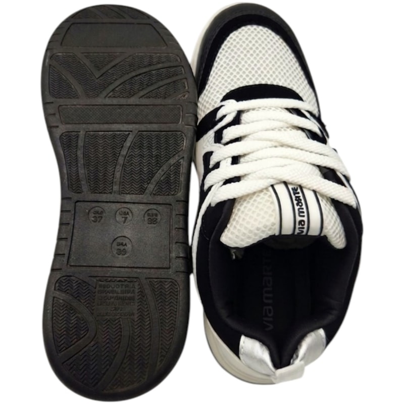 Tênis Casual Via Marte Feminino-de67d8b7-c497-4681-99f9-a94ebd3fbcd0