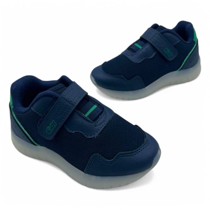 Tênis Kidy Led Light Infantil Masculino-a5a8ae80-5e73-4377-92bf-7809df991d28