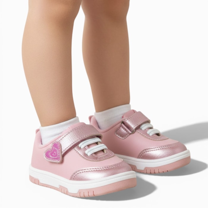 Tênis Molekinha Com Velcro Infantil Feminino-79b79ae0-b632-490c-a1d7-cc706c591b5f