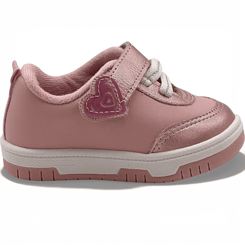 Tênis Molekinha Com Velcro Infantil Feminino-c81eec7b-606b-4bac-8e92-a9476c983677