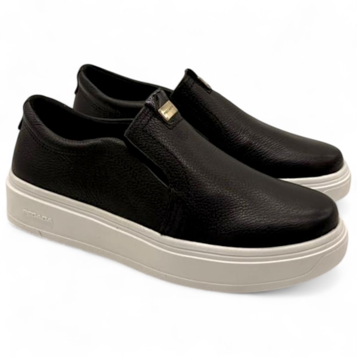 Tênis Slip On Casual Pegada em Couro Feminino-362824be-4d0e-460a-89ff-4e33c0cf2fdf